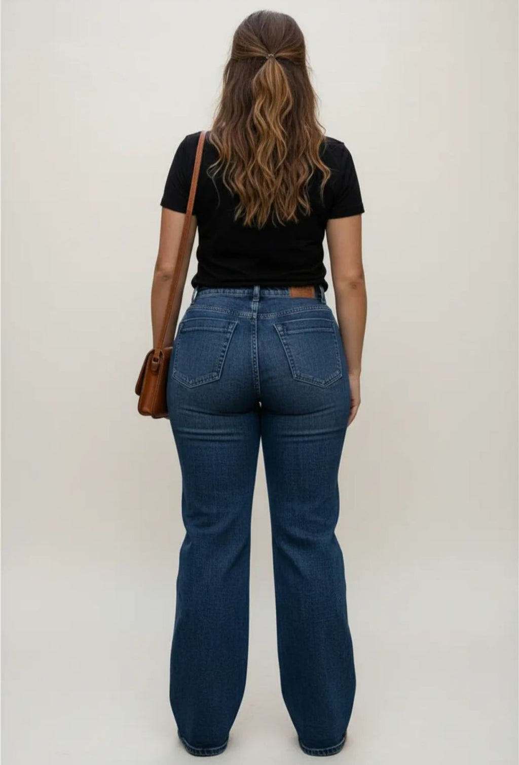 Jeans de Dama corte wide leg