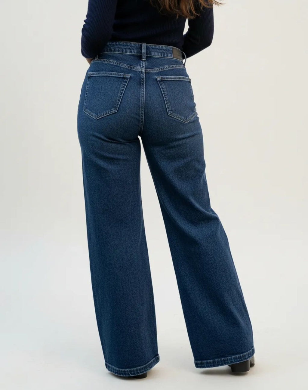 Jeans de Dama corte wide leg