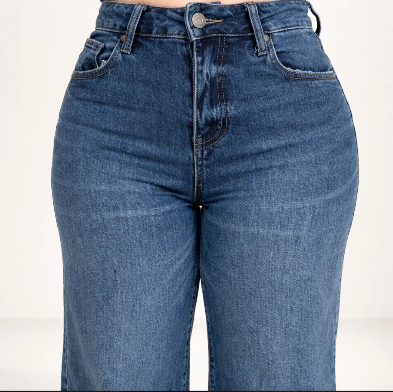 Jeans de Dama corte wide leg