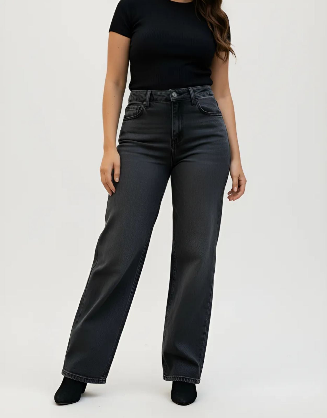 Jeans de Dama corte wide leg