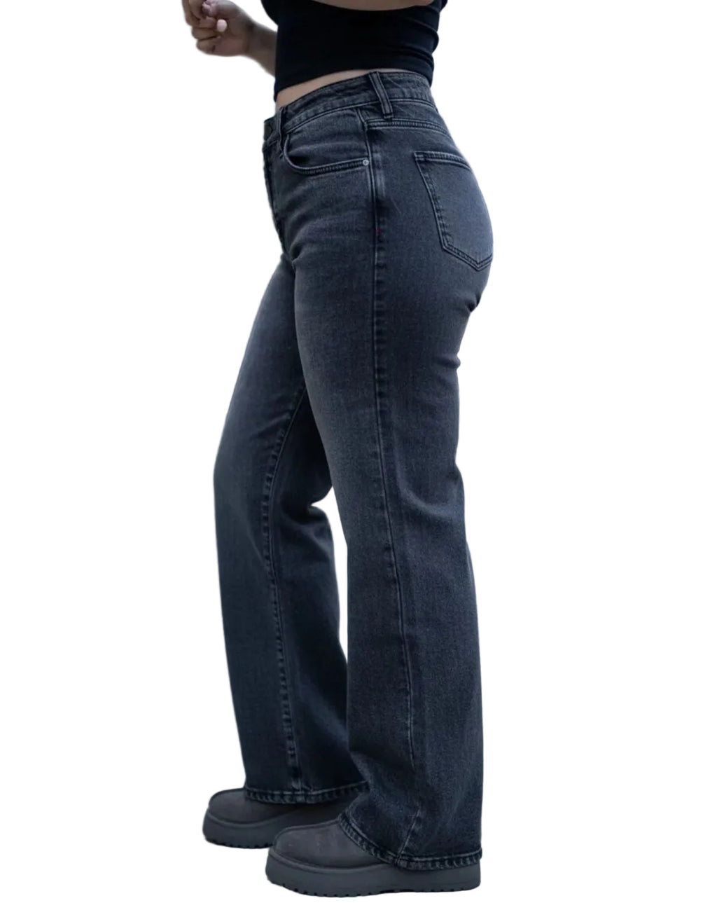 Jeans de Dama corte wide leg