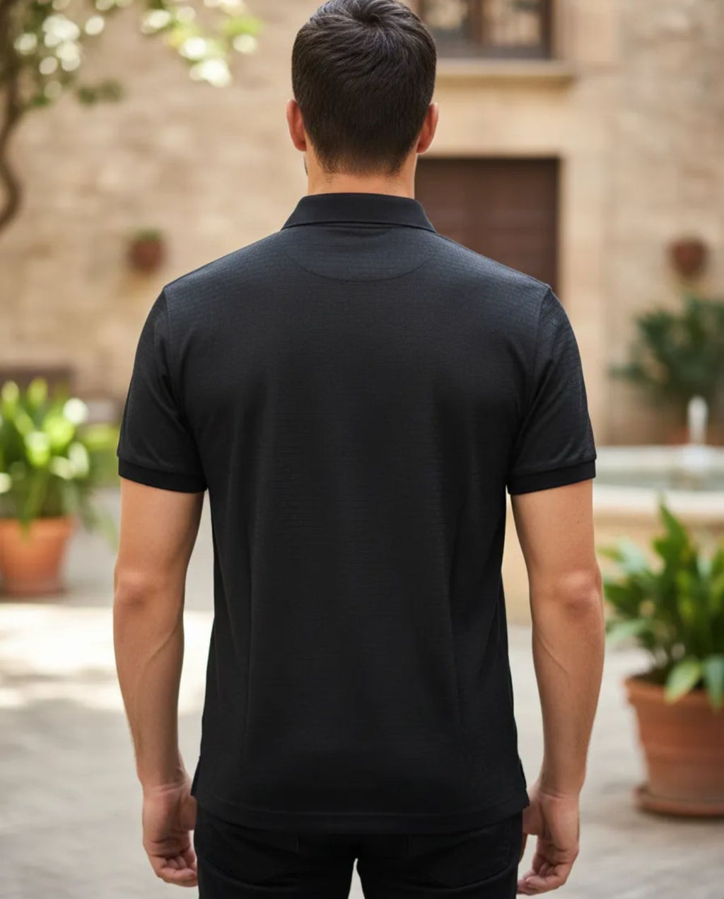 Playera de Caballero tipo polo Pavini