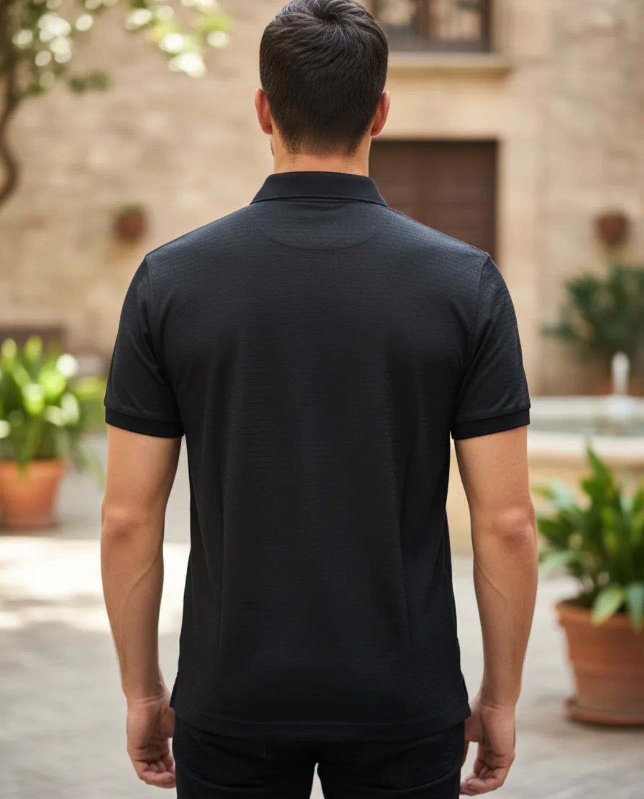 Playera de Caballero tipo polo Pavini