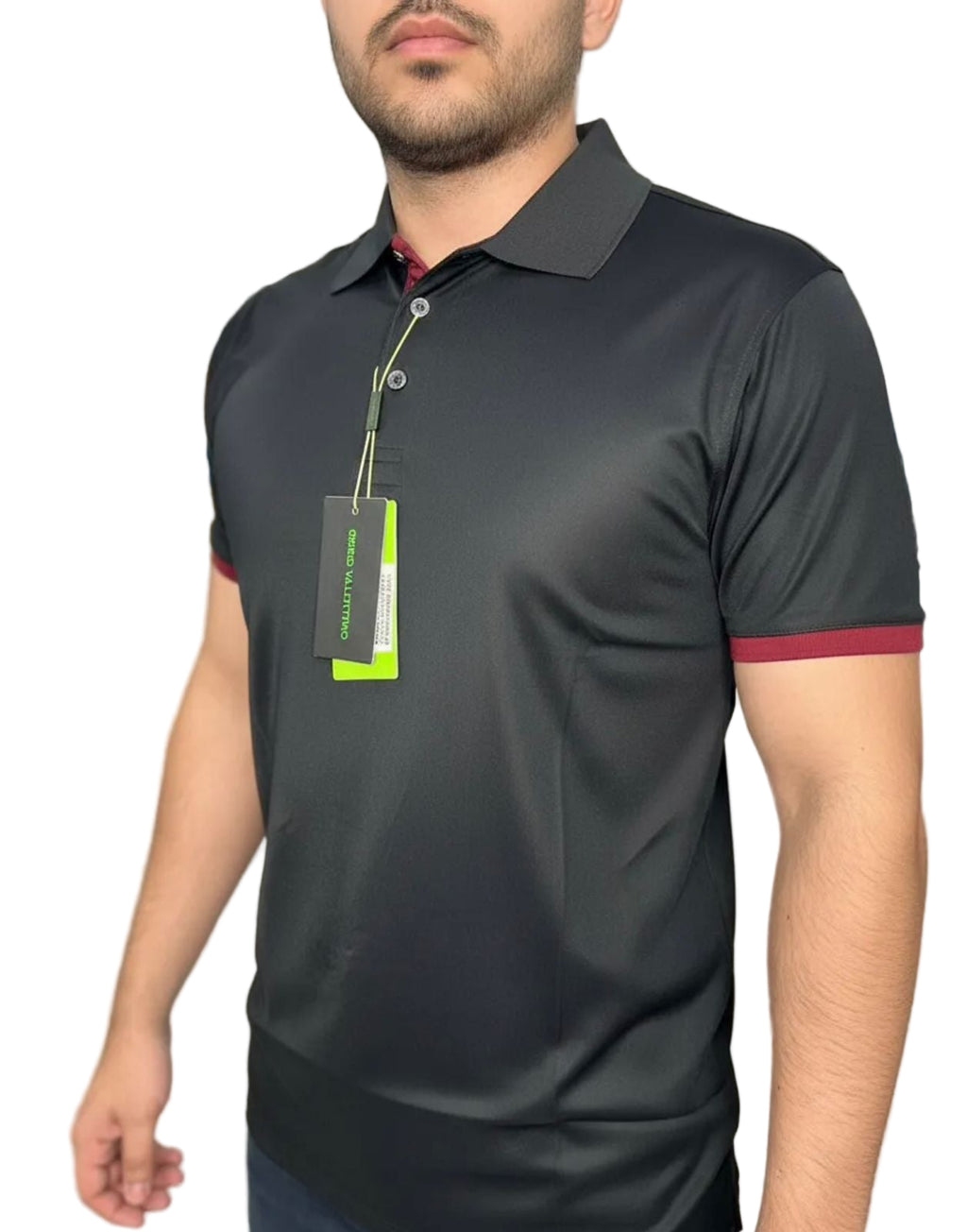 Playera de Caballero tipo polo Hugo valentino
