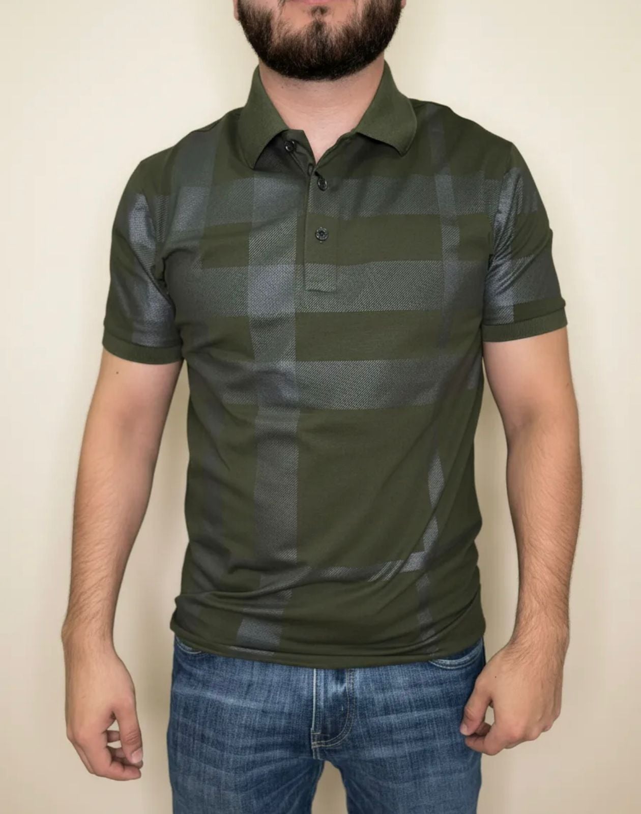 Playera de Caballero tipo polo Pavini