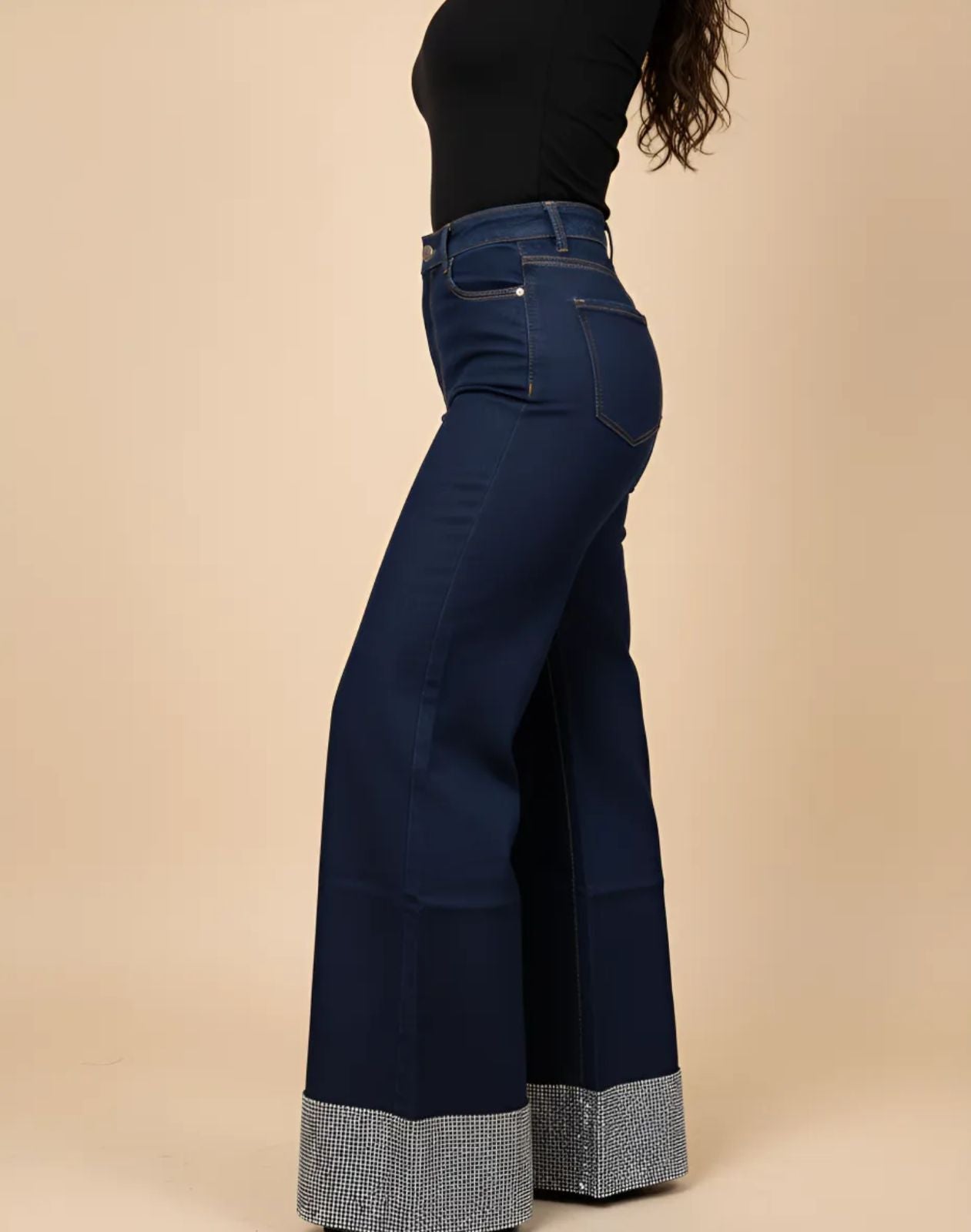 Jeans de Dama surprise corte holgado