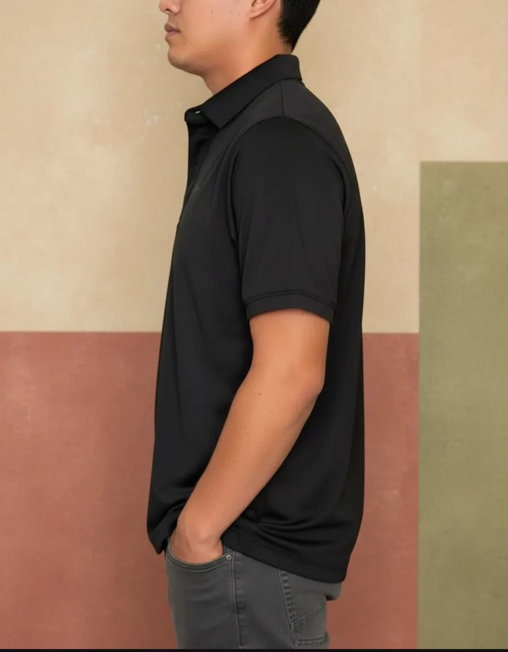 Playera polo de Caballero tipo Pescador
