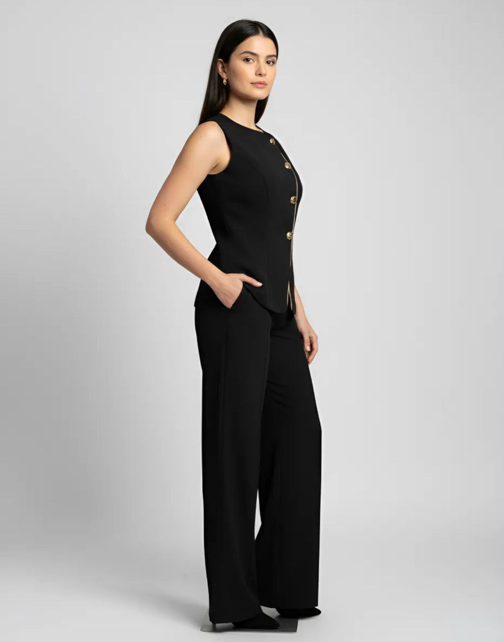 Conjunto de Dama de 2 piezas pantalon y saco