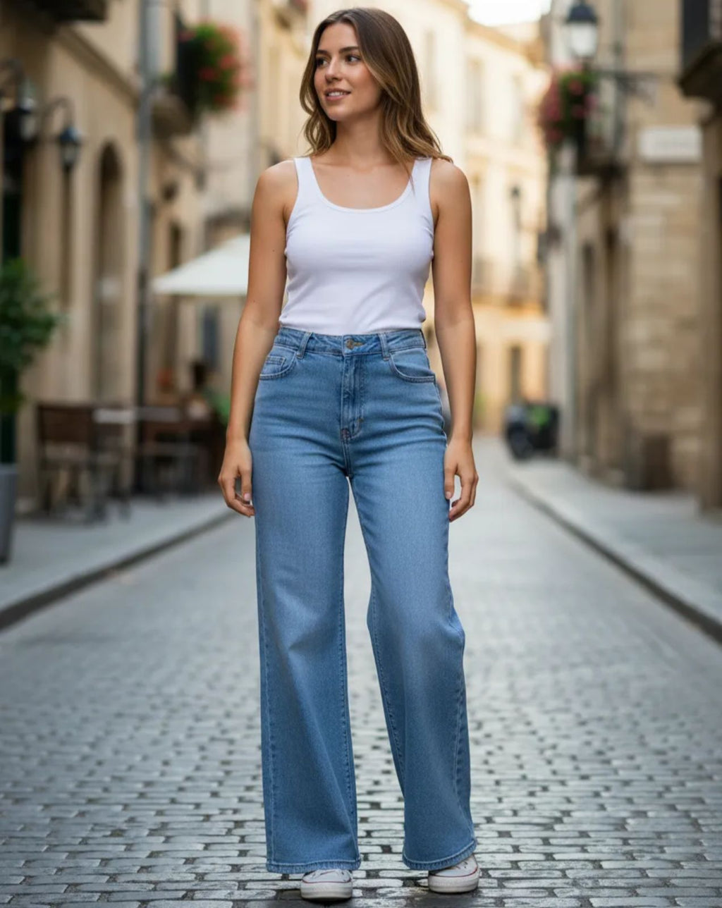 Jeans de Dama surprise corte holgado