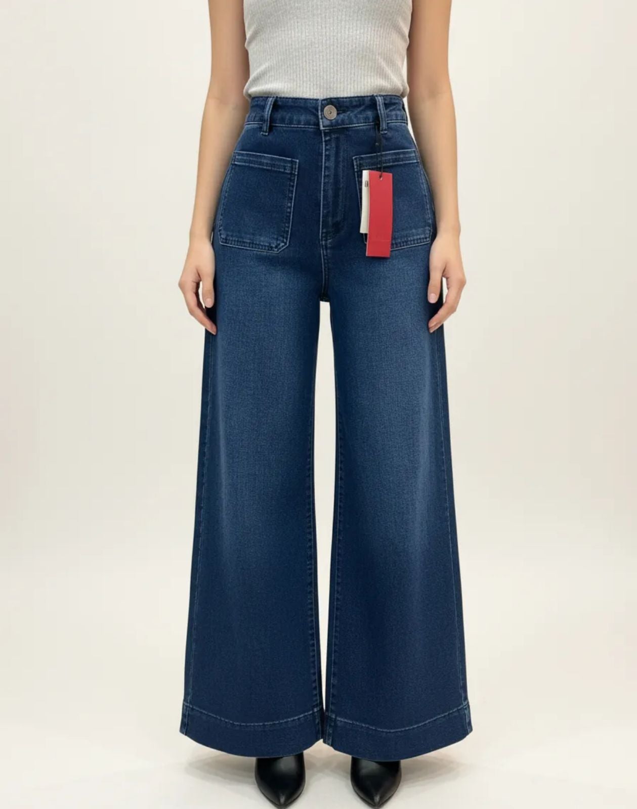 Jeans de Dama Punto K Baggy Wide Leg