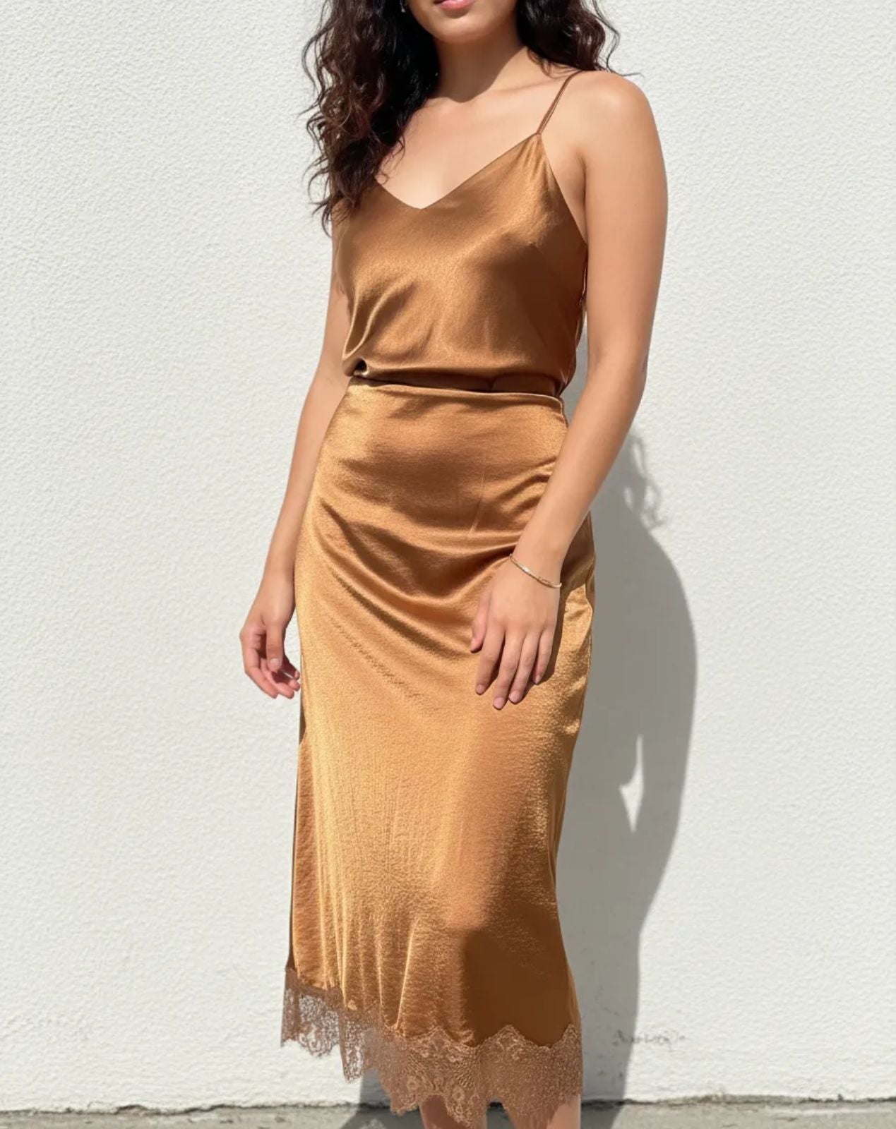 Falda de Dama satin