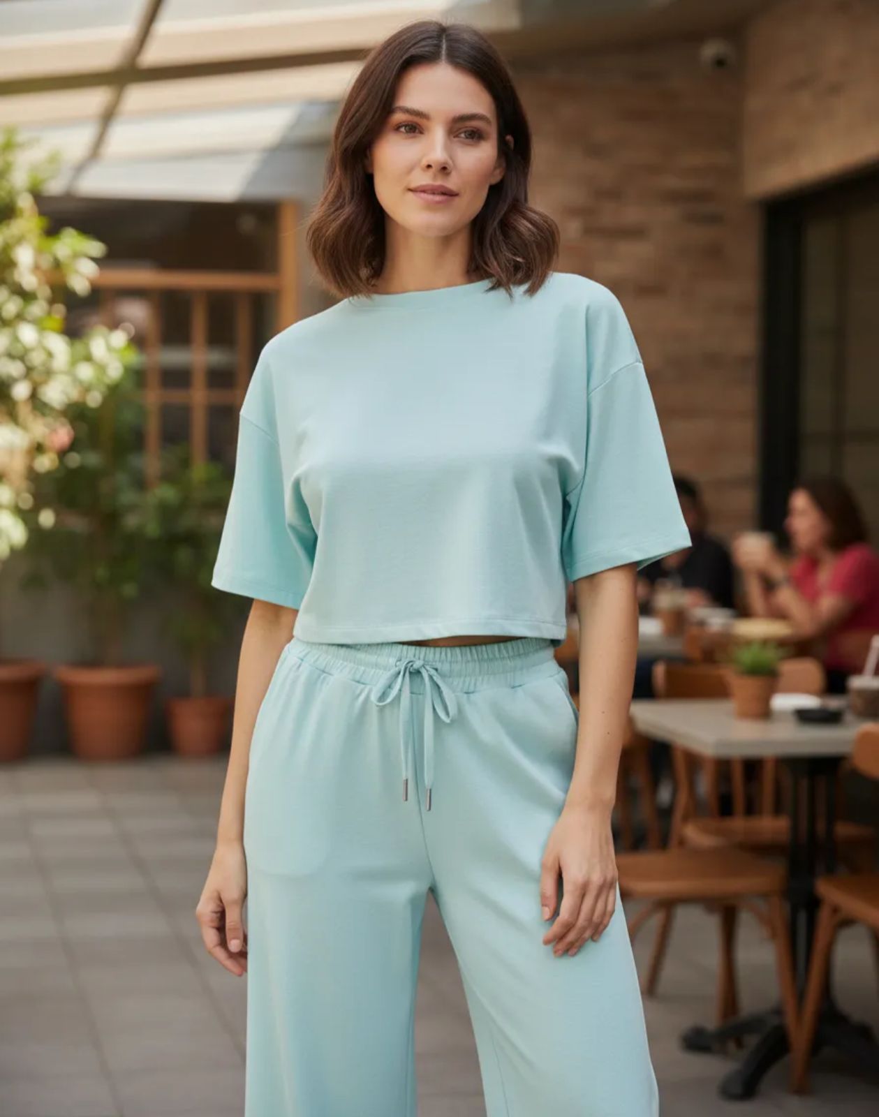 Conjunto de Dama pantalon y Playera