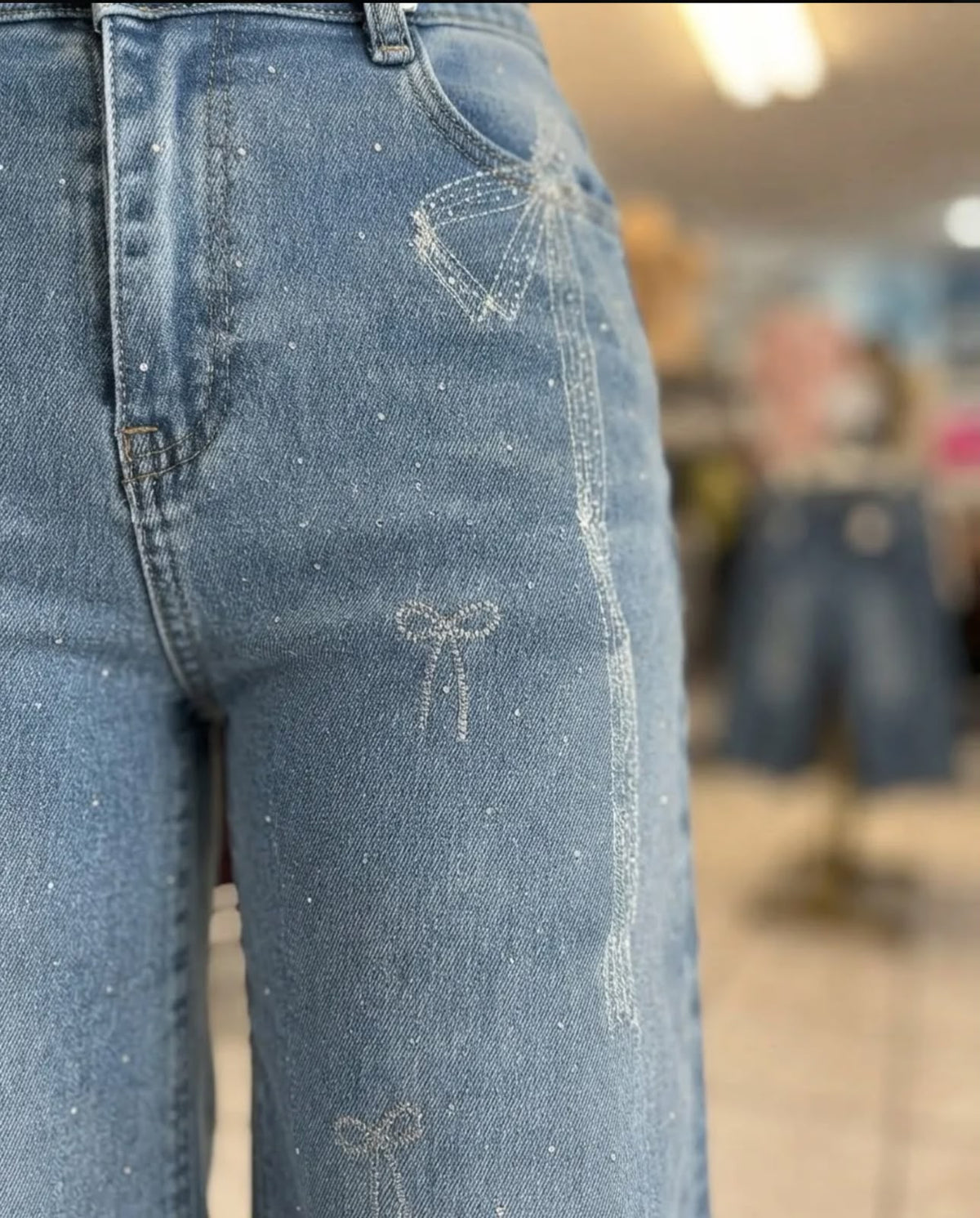 Jeans de Dama corte holgado