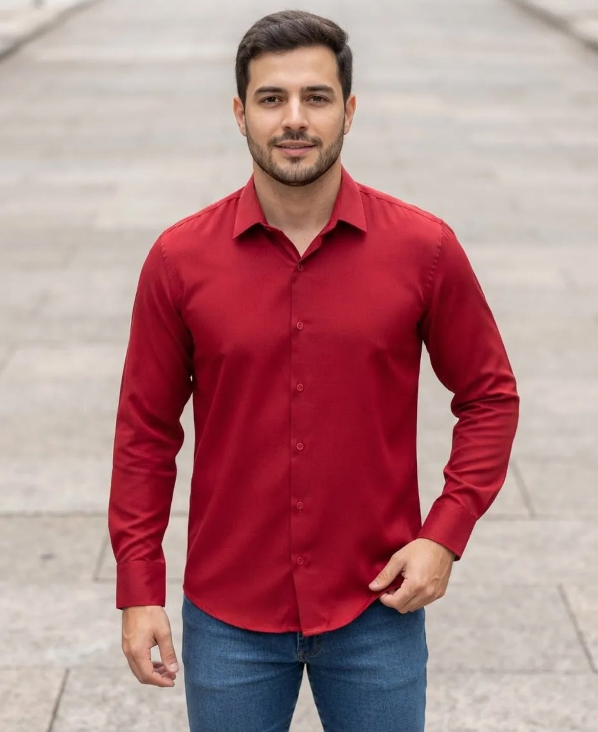 Camisa de Caballero lisa LMN