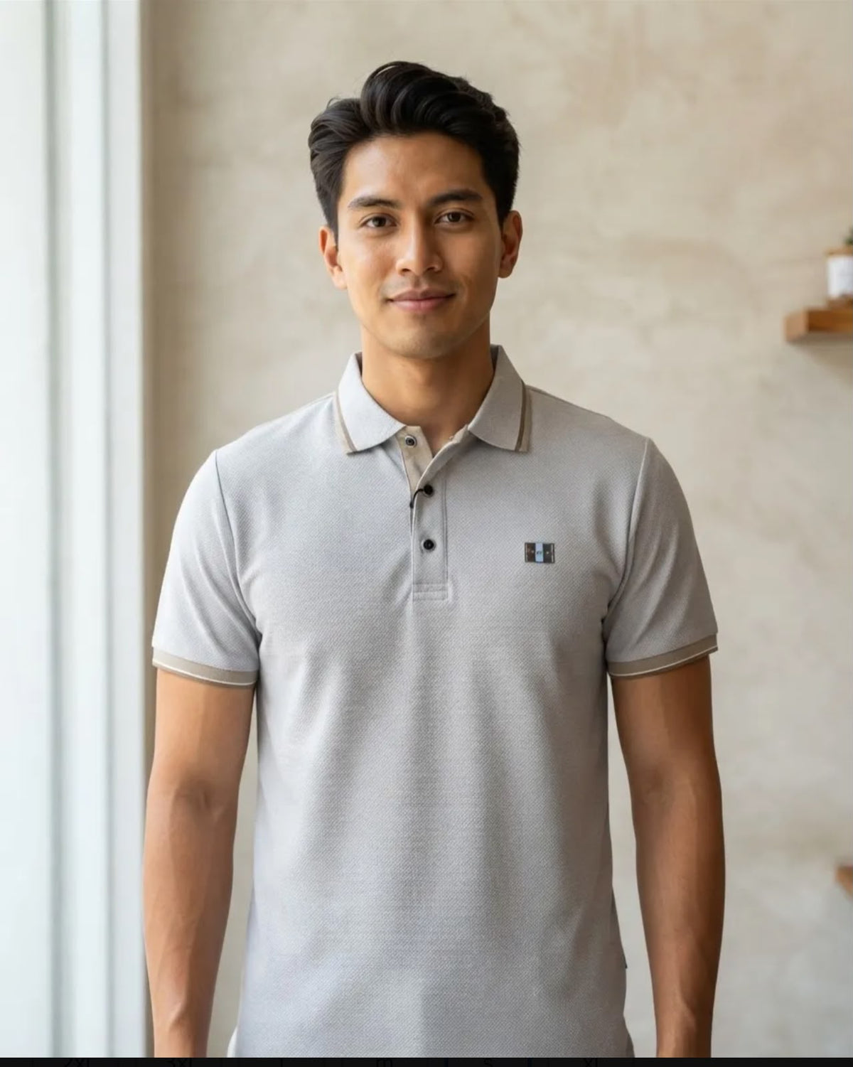 Playera de Caballero Pavini logo