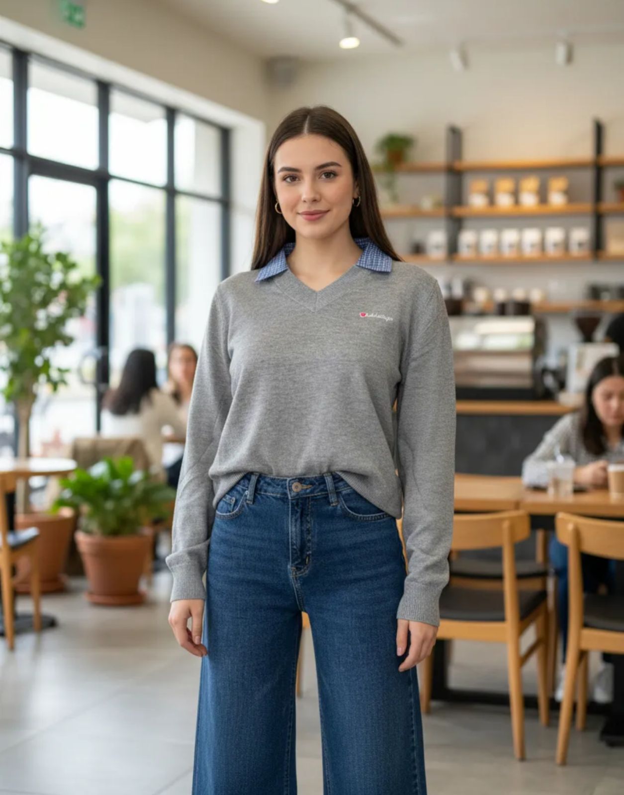 Sueter de Dama cuello polo