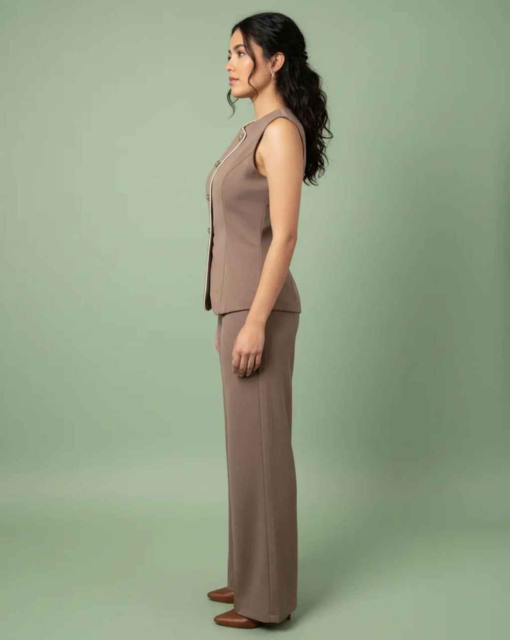 Conjunto de Dama de 2 piezas pantalon y saco