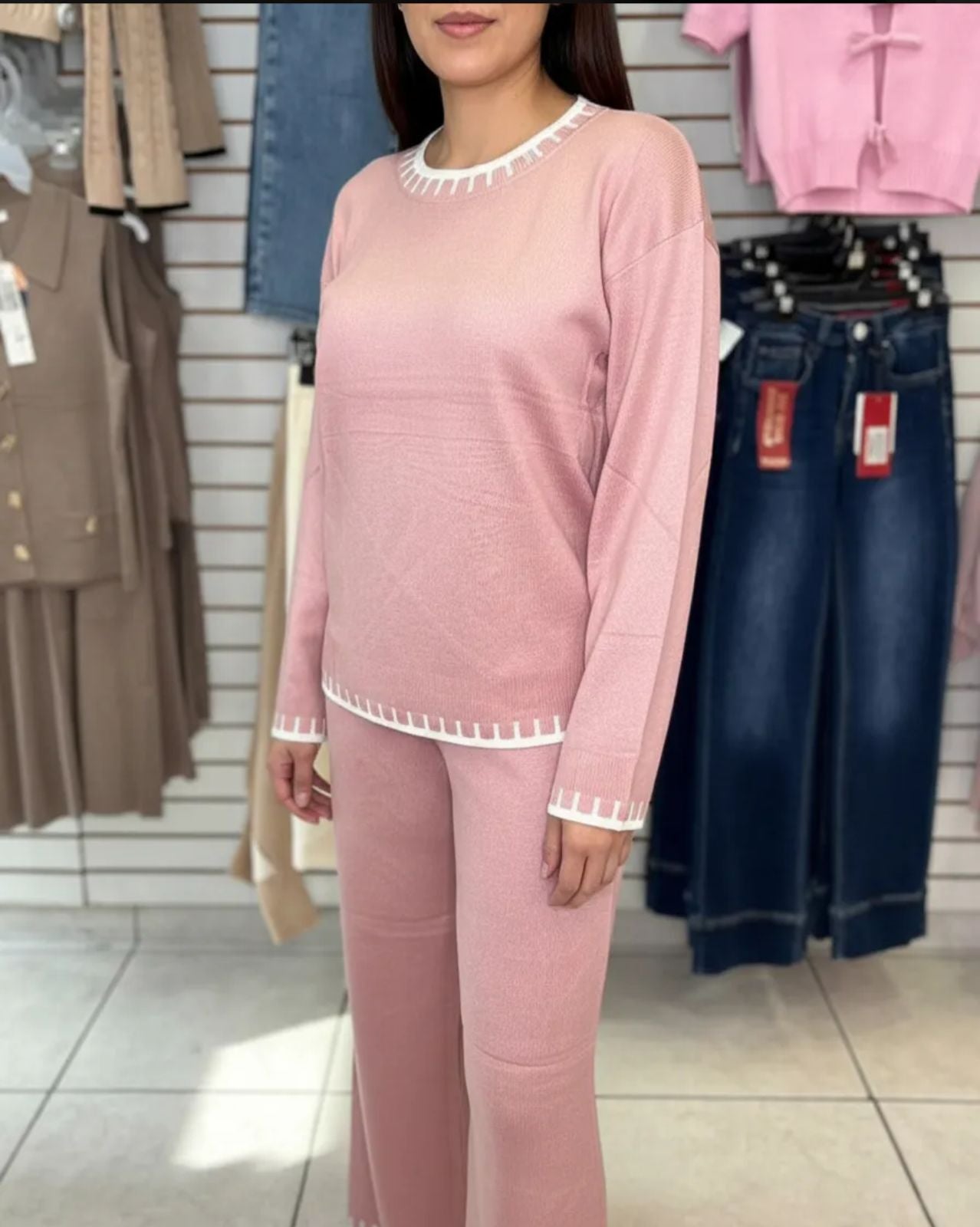 Conjunto de Dama Coco moda invierno