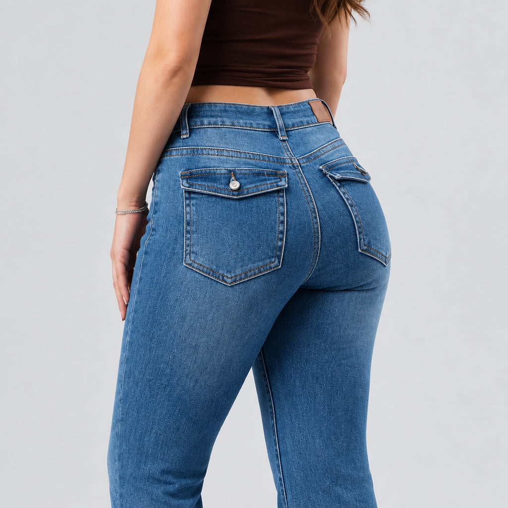 Jeans de Dama corte Bootcut Punto K