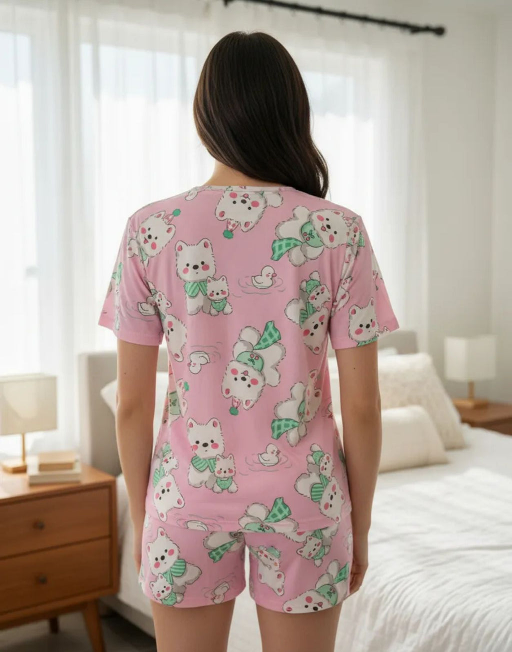 Pijama de Dama de 4 piezas