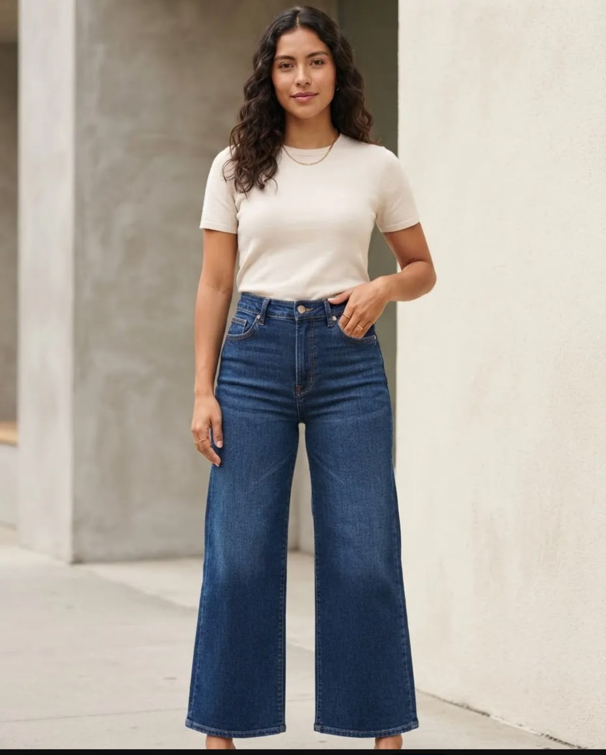 Jeans de Dama corte holgado