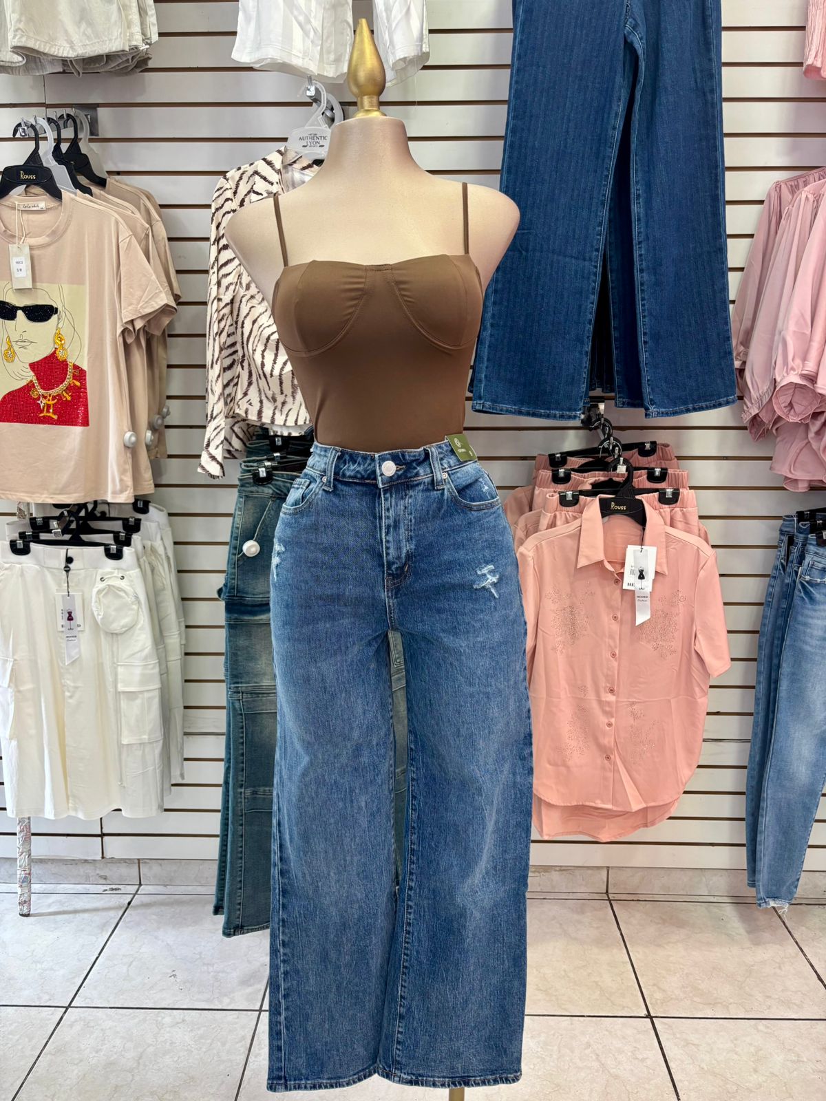 Jeans de Dama corte Recto