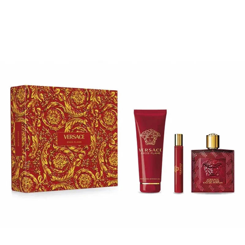 Set De Perfume Versace Eros Flame 100ml EDP
